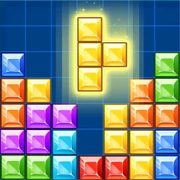 ブロック宝石 - 古典的なブロックパズルゲーム のアイコン